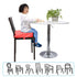 Dining Chair Heightening Cushion - Portable Adjustable Highchair Booster for Baby Toddler Kids, Washable Thick Seat Pad