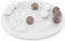 Radicaln Marble Tic Tac Toe Board Game 10" Inches White & Oceanic