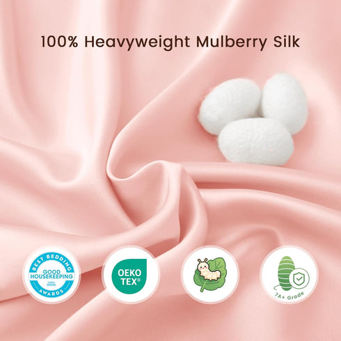7A+ 100% Mulberry 22inch*20.5inch, THXSILK Grade Silk Bassinet Sleeve for Baby Hair Loss and Bald Spot