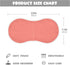 KEIGE 1Pc Girls,11x22in,Salmon Salmon Burp Cloth,Unisex Large Absorbent Soft Cotton Muslin Burping Cloths for Newborn