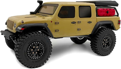 4Pcs 1.0" Soft Rubber Tires for 1/18 TRX4M Defender 1/24 Axial SCX24 Deadbolt Bronco RC Crawler Car (C Style)