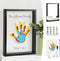 Kaciola Family Handprint Kit, DIY Newborn Keepsake Frame, Baby Hand and Footprint
