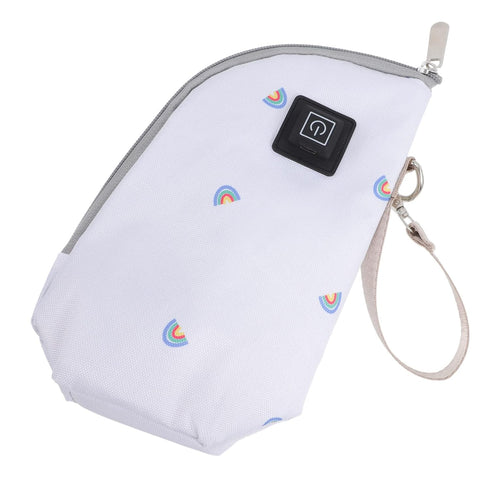 Sosoport Portable USB Milk Warmer Three Temperature Settings Insulated Bottle Bag for