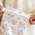 2 Set 2 Sizes Wet Bags, Waterproof Storage Bag for Baby Diapers and Pump Parts, Reusable Diaper Bag with Zippered