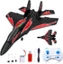 QFCST Foam Remote Control Wireless Airplanes RC Planes, Remote Control Fighter Toys, 2CH