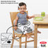 OXO Tot Gray Booster Seat with Safety Straps