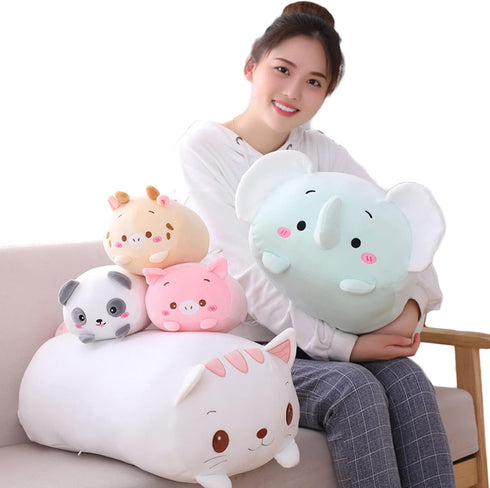 Dinosaur Plush Hugging Pillow, Soft Stuffed Animals Toys, 33.5"