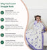 6-Layer Organic Cotton Baby Blanket | Soft & Breathable Swaddle & Receiving Blanket | Lightweight Quilt for Newborns