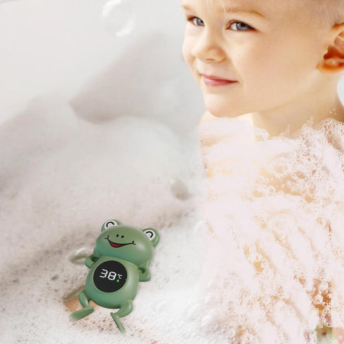 Generic Setup, Baby Bath Thermometers - Cute Cartoon Frog Waterproof Thermometer | Digital Type-C Bathtub for Family