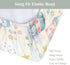 ZoUbqchY 32''16'' Watercolor Fairies Yellow Changing Pad Covers for Baby Girls Boys Pastel Princess Castle Floral Stars