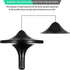 Stainless Steel Spinning Top, Premium Exquisite Metal Desk EDC Fidget Toy, Spin Over 6 Minutes (Black)
