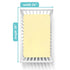 American Baby Company Heavenly Soft Chenille Fitted Mini Crib Sheet, 24" x 38", Maize, for Boys and Girls