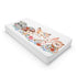Cute Woodland Animals Spring Floral Changing Pad Cover, Bear Raccoon Hedgehog Rabbit Sheets for Boys Girls, 32"x16"