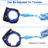 Reflective Anti Lost Wrist Link, Baby Leash with Upgraded Safety Locks for Kids, Anti Lost Wrist Link (Blue 8.2 Ft)