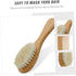 Set BESTonZON Boy Girl Hair Washing Brush Soft Wool Scalp Massage Comb for Boy Girl Gentle Head Cleaning Tool for Hair