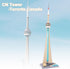 Set, 400 Oichy CN Tower Building Blocks PCS Famous Architecture Model Building Kits, Collection CN Tower Model Blocks