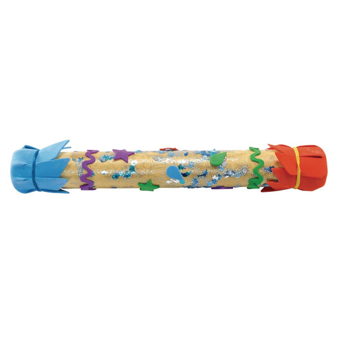 Set 12, Colorations - RAINKIT DIY Rainstick Kit for Kids, of EVA Foam and Cardboard, Native American, Craft Kit