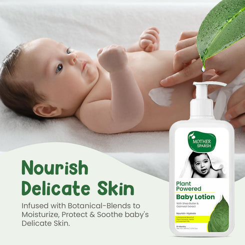 Mother Sparsh 200ml Plant Powered Natural Baby Lotion