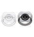 Landofgenie Adult Pacifiers Set Large Shield Transparent Design Pacifier Bone Shape Pacifiers
