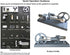 Hot Air Stirling Engine Assembly Kit - Electricity Power Generator LED Lights Kit for Engineers and Adults