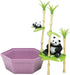Wild Scenes Pandas' Bamboo Forest - Grow & Play Kit, Environmentally Friendly Wildlife Conservation Toy for Kids.