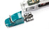 Siku 2717, 1:50, 1:50 Freightliner Cascadia, Toy Tractor, Plastic/Metal, Blue, Opening Bonnet, Coupling for Combining