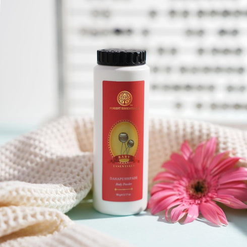 Generic 10 180g (90g 2) Forest-Esential's Dasa-pushpadi Baby Body Powder, Talc-Free Natural with Cornstarch and Herbs