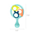 Boon Water Bugs Floating Bath Toys, Includes Net and Three Bug Bathtub Toys, Toddler Sensory Toys, Mint