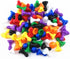Honbay 80pcs Multi-Color Plastic Pawns Pieces for Board Games, Tabletop Markers Component
