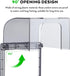 86 Type Waterproof Socket Cover, Plastic Wall Outlet Safety Cover for Home Improvement