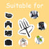 LiXiongBao 5 5 Universal Point Harness Strap Belt,Baby Harness Seat Strap Holder for Most Point High Chairs,Stroller