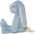 12" Manhattan Toy River The Blue & Light Apricot Snuggle Bunnies Stuffed Animal with Embroidered Accents