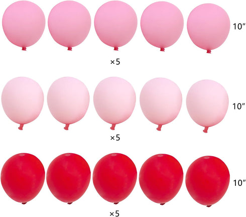 Gankbite 1st Strawberry One Birthday Decoration Girl Berry Birthday High Chair Garland Pink Red Balloon Paper Tassel