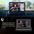SAMFIWI Baby Car Mirror Safety Seat Mirror Camera and Monitor with Infrared Night Vision Best Baby Monitor for Car Seat