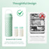 22oz 360Cooling 24 2pcs Mosthink Breast Milk Cooler Bottle, Keeps Milk Hours Fresh Portable Breastmilk Chiller