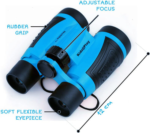 Adventure Kidz Outdoor Exploration Kit - Children’s Toy Binoculars, Torch, Compass, Whistle, Magnifying Glass, Backpack