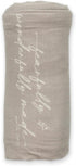 Ellie Sue Fearfully & Wonderfully Made Stretch Swaddle Blanket Soft Bamboo Blend Baby Swaddle,