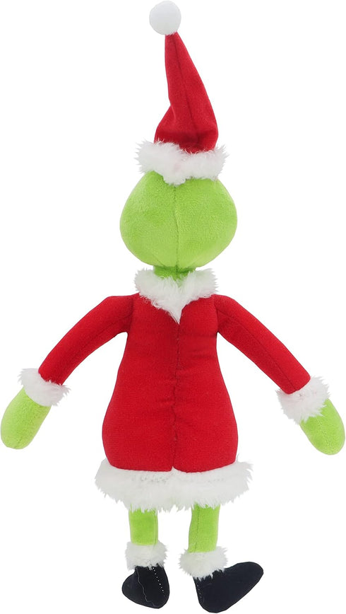 TXDRRA Christmas Santa Plush Toys, Green Monster Plush Doll for Boys and Girls Christmas Decorations