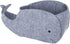 STOBOK Whale Shaped Felt Storage Bin, Fabric Foldable Basket for Home Nursery Toy Organizer, Sundries Container