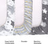 Set, Pack The Peanutshell Mini Crib Fitted Sheets Playard, Play Sheets, Playpen, Elephant Stars