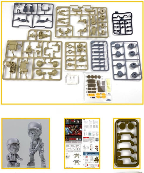 HiPlay Plastic Model Kits: Metal Slug3 - Walking Mecha, Mecha Anime Style Collectible Action Figures