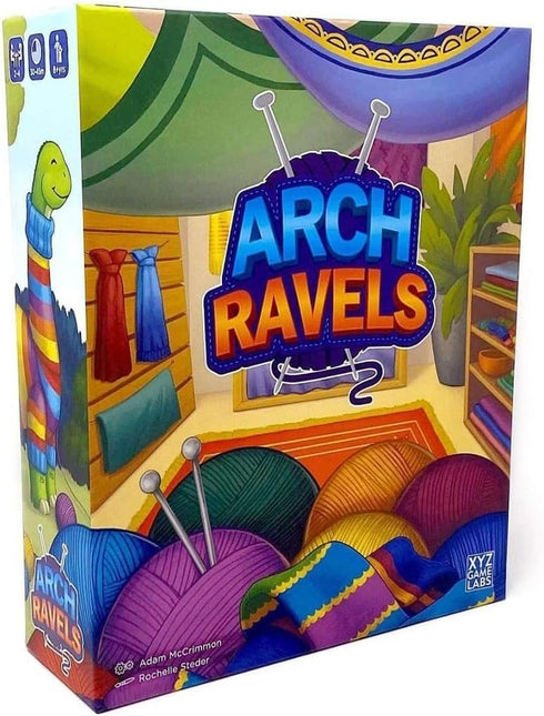 ArchRavels Family Board Game - Set Collection & Drafting Game for 2 to 4 Players, Ages 8+