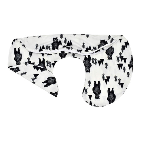 Nursing Pillow Cover Nursing Pillow Slipcovers for Breastfeeding Moms Soft Fabric Fits Snug On Infant Nursing Pillows