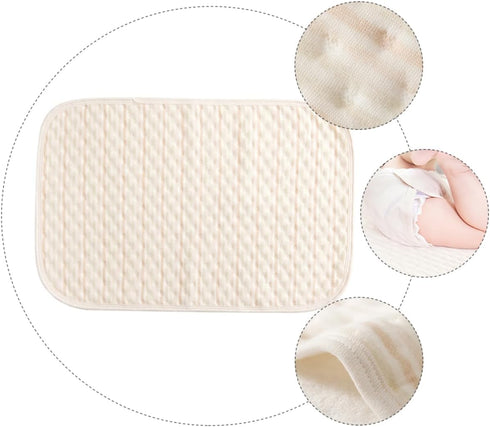 Vaguelly Urinal Pad Soft Boy Girl Changing Mat Reversible Breathable Design for Newborn Care for Diaper Changing Tables