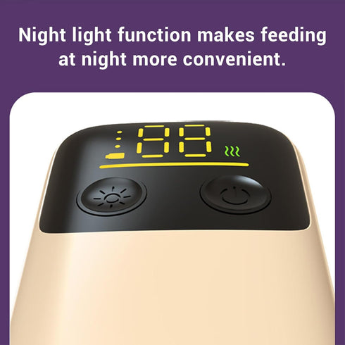 Yoidesu Fast Baby Bottle Warmer, USB Portable Bottle Heating Bag Electric Water Warming Bag at Home Or Travel Accurate