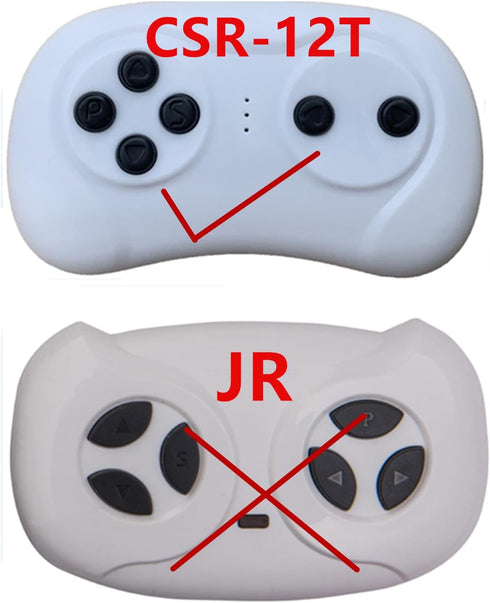 CSG-1A 2.4G Bluetooth Remote Control for Kids Powered Ride On Car, Remote Controller Transmitter Accessories for