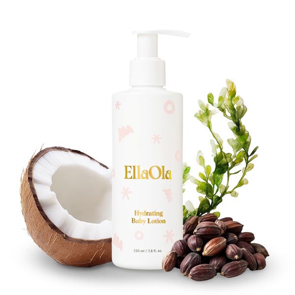 ELLAOLA Soothing Baby Lotion for Dry, Eczema Prone & Sensitive Skin with