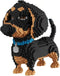 XinLiangDian Dachshund Dog 3D Puzzle 2100 PCS Building Blocks Set,Animals Gifts Compatible with