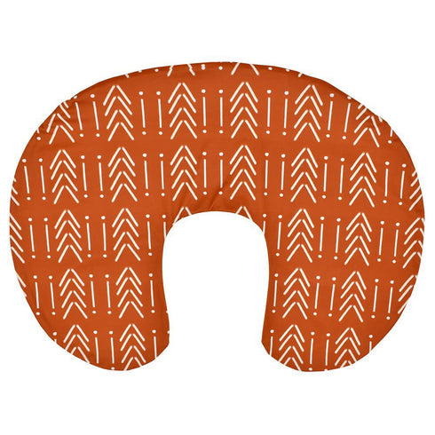 Culclendy Nursing Pillow Cover, Breastfeeding Pillow Cover, Rust Nursing Pillow Cover, Breastfeeding Pillow