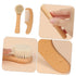 Set Newborn Hair Brush Gentle Bath Brush Scalp Bath Accessories Grooming Kit for Girls